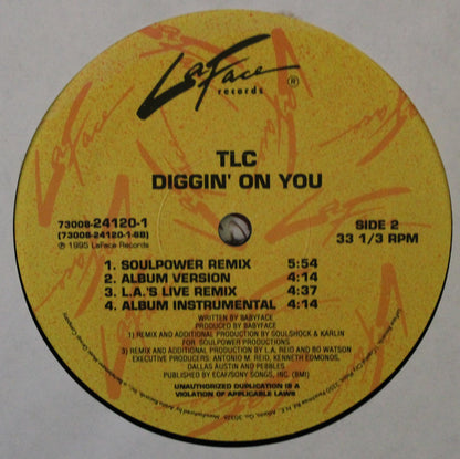 TLC : Diggin' On You (12")