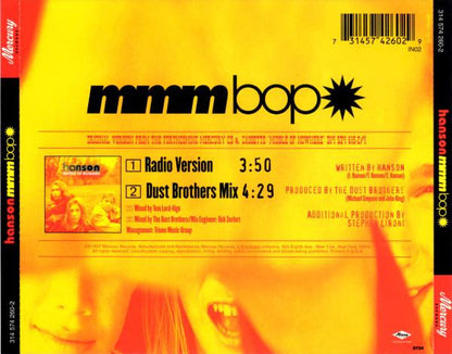 Hanson : Mmm Bop (CD, Single)
