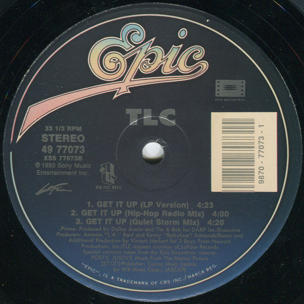 TLC : Get It Up (12")