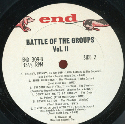 Various : Battle Of The Groups Vol. II (LP, Comp, RP)