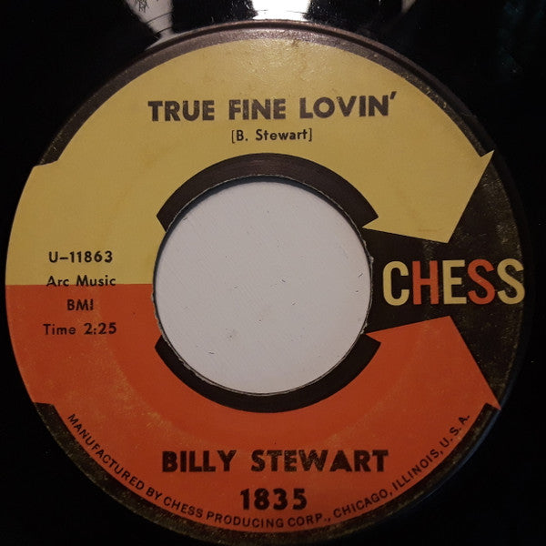 Billy Stewart : True Fine Lovin' (7", Single)