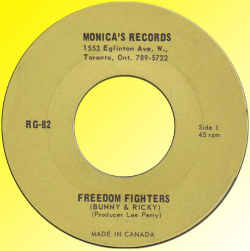 Bunny & Ricky : Freedom Fighters (7")