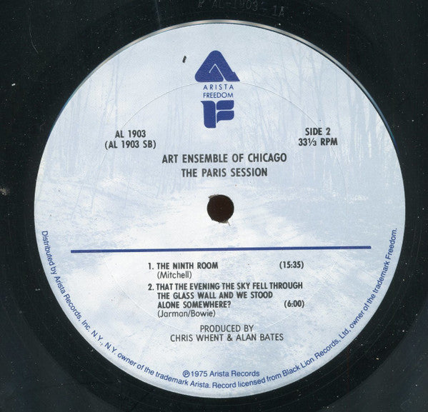 The Art Ensemble Of Chicago : The Paris Session (2xLP, Comp)