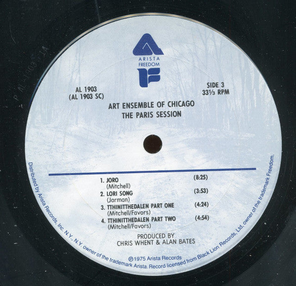 The Art Ensemble Of Chicago : The Paris Session (2xLP, Comp)