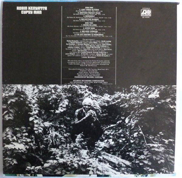 Robin Kenyatta : Gypsy Man (LP, Album, RE, PR )