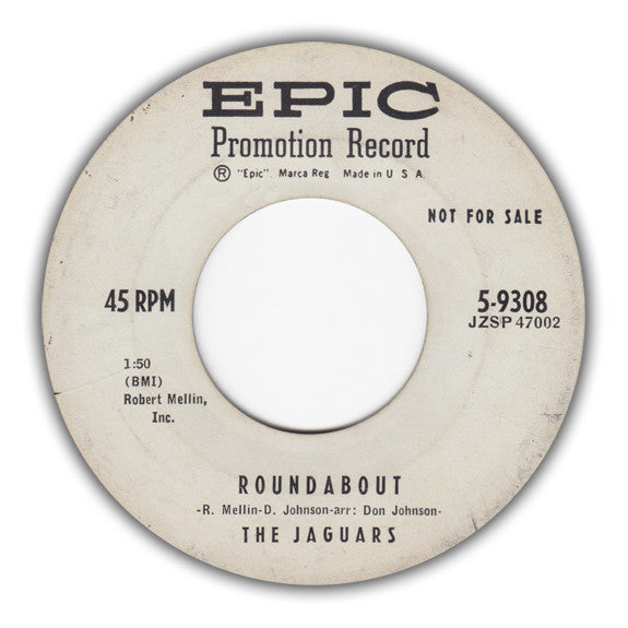 Jaguars : Jaguar / Roundabout (7", Single, Promo)