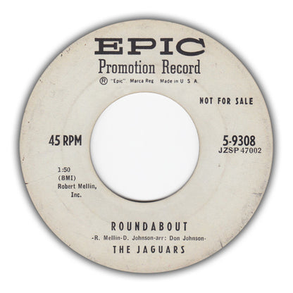 Jaguars : Jaguar / Roundabout (7", Single, Promo)