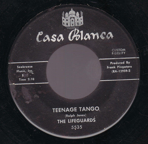 The Lifeguards (2) : Teenage Tango / Everybody Out'ta The Pool (7", Single)