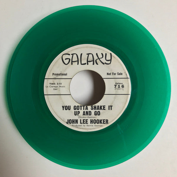 John Lee Hooker : You Gotta Shake It Up And Go (7", Promo, Gre)