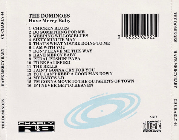 The Dominoes : Have Mercy Baby (CD, Comp)