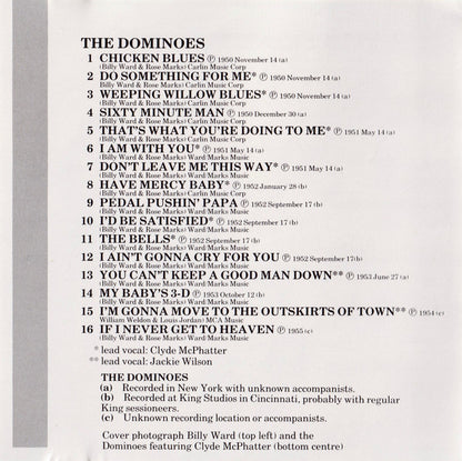 The Dominoes : Have Mercy Baby (CD, Comp)