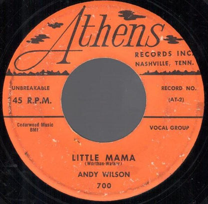 Andy Wilson (12) : Little Mama (7")