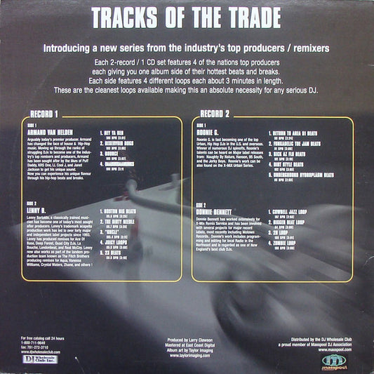 Various : Tracks Of The Trade - Beats & Breaks / Volume 1 (2x12")