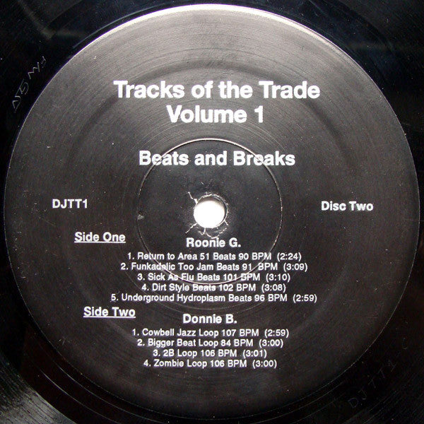 Various : Tracks Of The Trade - Beats & Breaks / Volume 1 (2x12")
