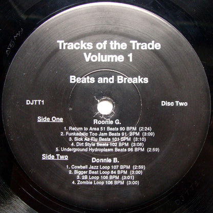Various : Tracks Of The Trade - Beats & Breaks / Volume 1 (2x12")