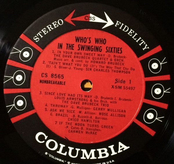 Various : Who's Who In The Swinging Sixties (LP, Comp)