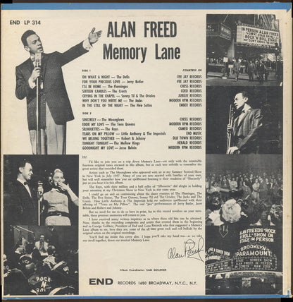 Various : Alan Freed's Memory Lane (LP, Comp, Mono)