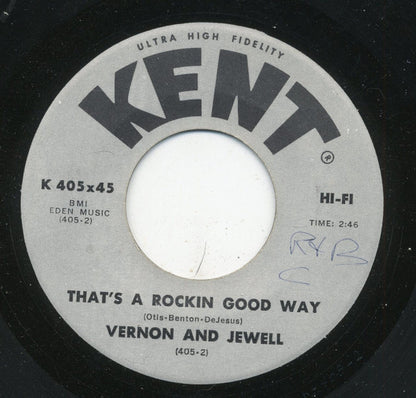Vernon And Jewell : Those Lonely, Lonely Nights (7", Single)