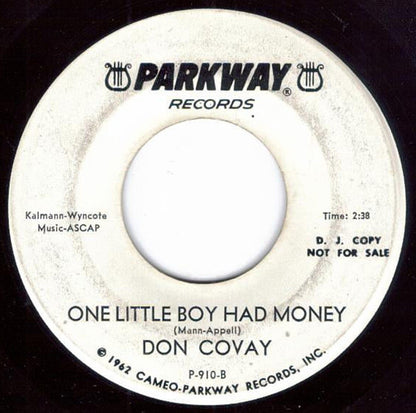 Don Covay : The Froog (7", Promo)