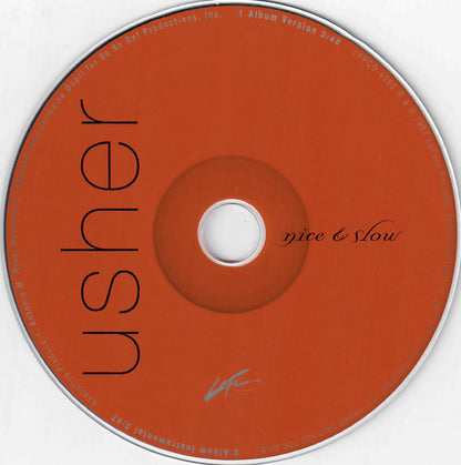 Usher : Nice & Slow (CD, Single, Promo)