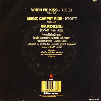 Bardeux : When We Kiss (7", Spe)