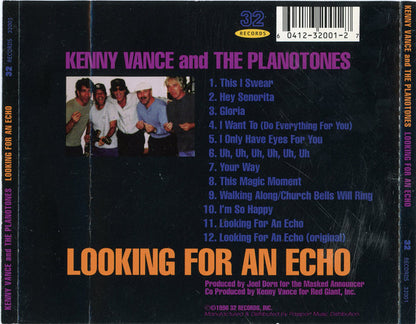 Kenny Vance And The Planotones : Looking For An Echo (CD, Album)