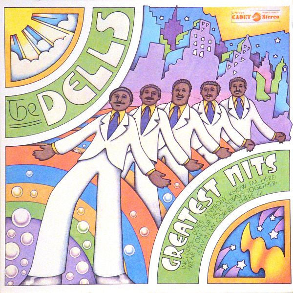The Dells : The Dells Greatest Hits (LP, Comp, RE)