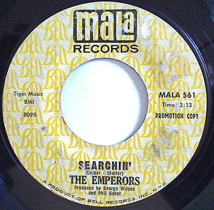 The Emperors (4) : Lookin' For My Baby (7", Promo, Styrene)