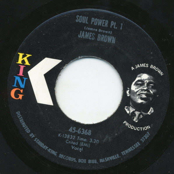 James Brown : Soul Power (7", Single)