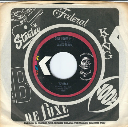 James Brown : Soul Power (7", Single)