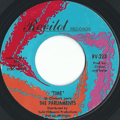 The Parliaments : Good Old Music / Time (7", Single, Styrene)