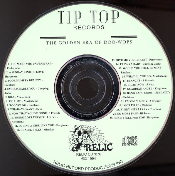 Various : The Golden Era Of Doowops: The Groups Of Tip Top Records (CD, Comp)