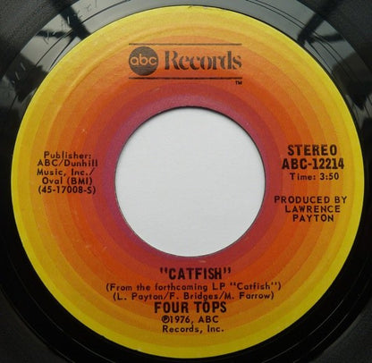 Four Tops : Catfish / Look At My Baby (7", Single, Styrene, Pit)