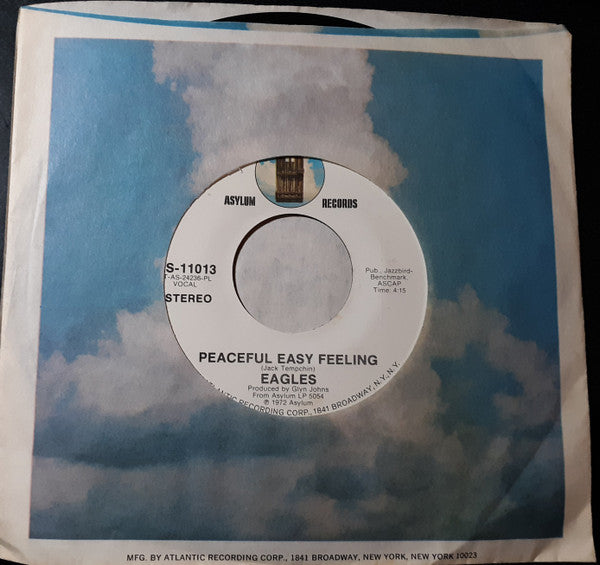 Eagles : Peaceful Easy Feeling (7", Single, SP )