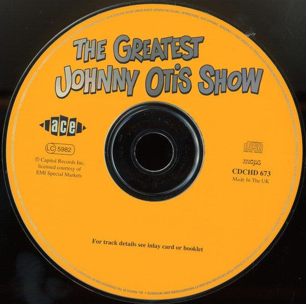 The Johnny Otis Show : The Greatest Johnny Otis Show (CD, Comp, DOC)