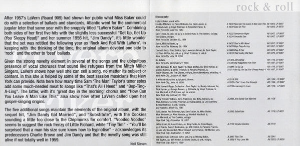 LaVern Baker : Rock & Roll (CD, Comp, RE)
