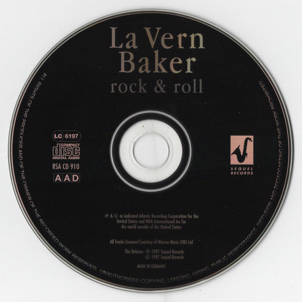 LaVern Baker : Rock & Roll (CD, Comp, RE)