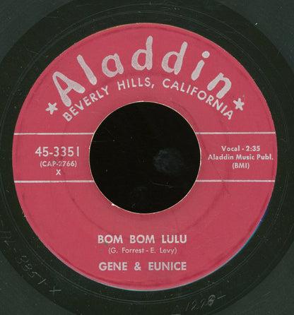 Gene And Eunice : Bom Bom Lulu (7", Single)