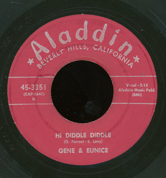 Gene And Eunice : Bom Bom Lulu (7", Single)