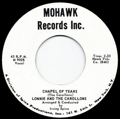 The Barons (26) / Lonnie And The Carollons : Wild Weekend / Chapel Of Tears (7", Single, Styrene)