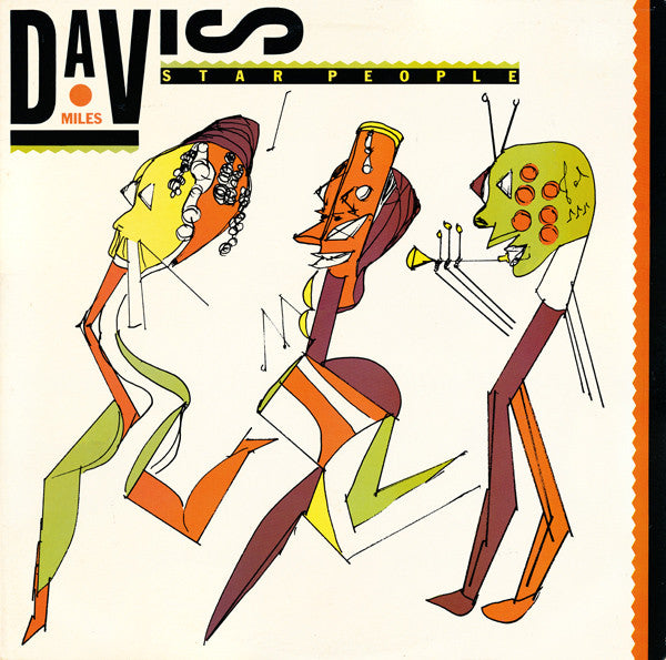 Miles Davis : Star People (LP, Album, Pit)