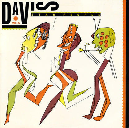 Miles Davis : Star People (LP, Album, Pit)