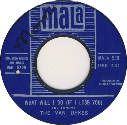 The Van Dykes : I've Got To Go On Without You / What Will I Do (If I Lose You) (7", Styrene)