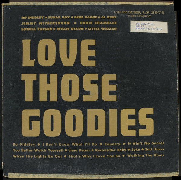 Various : Love Those Goodies (LP, Comp)