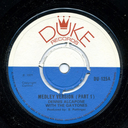 Dennis Alcapone With The Gaytones : Medley Version (7")