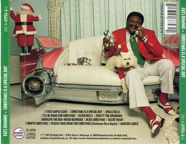 Fats Domino : Christmas Is A Special Day (CD, Album)