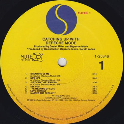 Depeche Mode : Catching Up With Depeche Mode (LP, Comp)