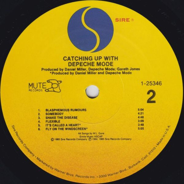 Depeche Mode : Catching Up With Depeche Mode (LP, Comp)