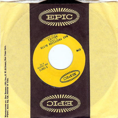 The Hollies : I Can't Tell The Bottom From The Top (7", Single, Ter)