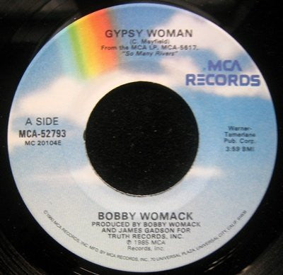 Bobby Womack : Gypsy Woman (7")